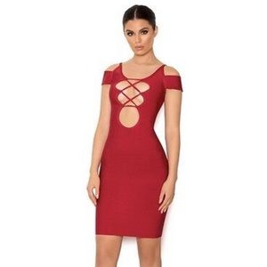 House Of CB, Vitella Bodycon Dress